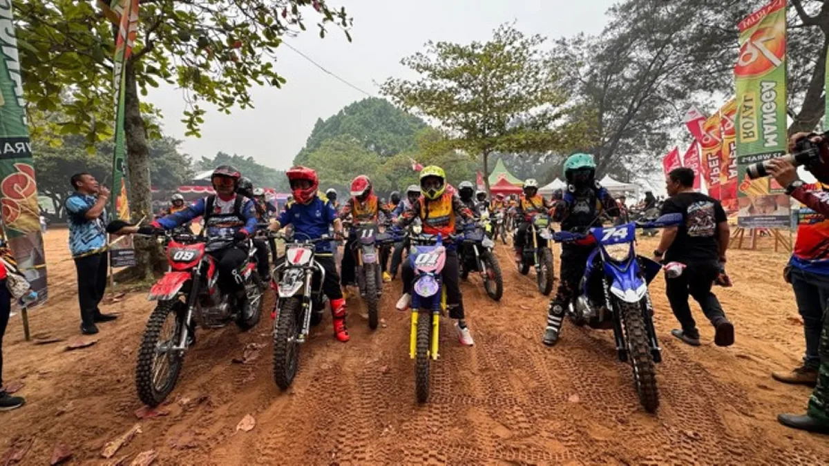 1.100 Rider Taklukkan Jalur di Singkawang Trail Wisata 2026