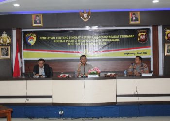 Puslitbang Mabes Polri Sambangi Polres Singkawang
