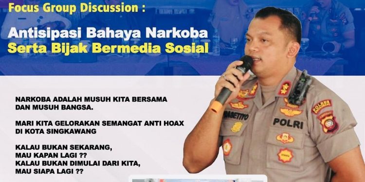 AKBP Prasetiyo “Hoax dan Narkoba Musuh Kita!”