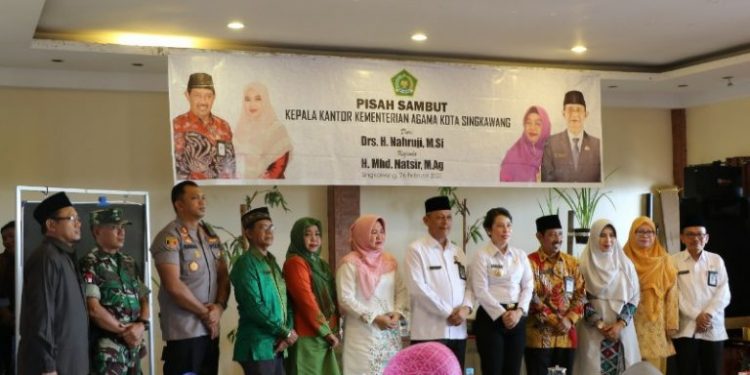 Walikota Hadiri Pisah Sambut KakanKemenag Singkawang