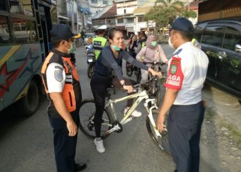 Pesepeda diimbau tidak berkerumun