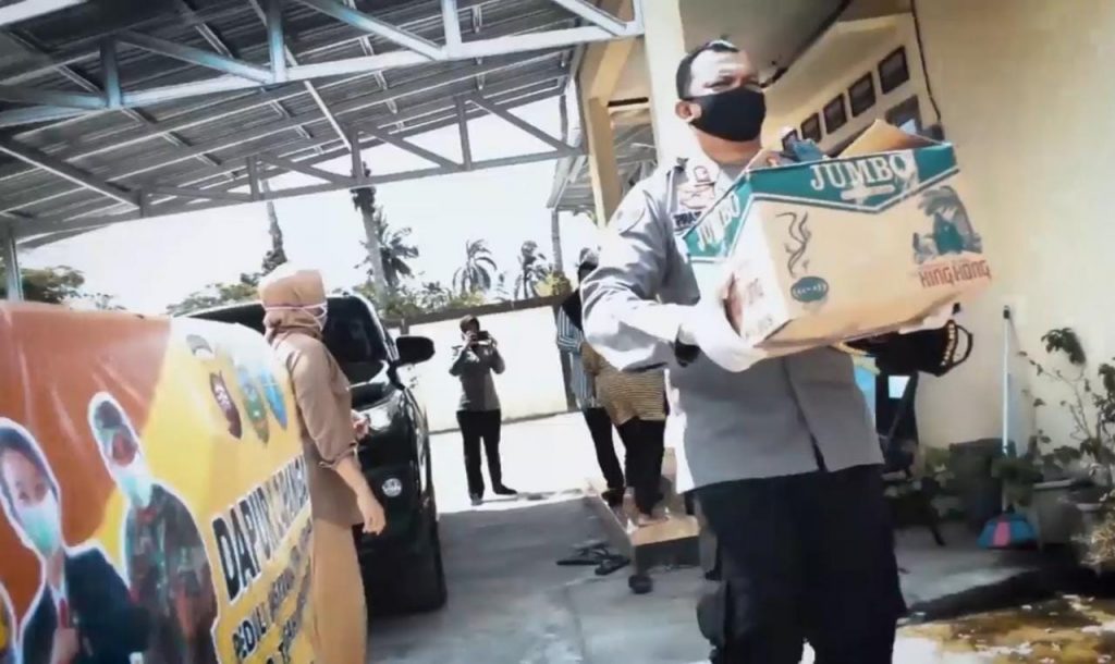 Dapur Lapangan Polres Singkawang