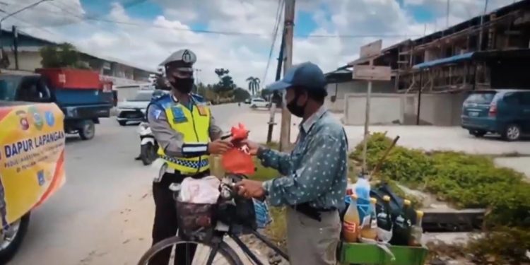 Dapur Lapangan Polres Singkawang