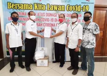 Kadin Salurkan Bantuan APD