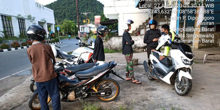 remaja ditindak akibat balapan liar