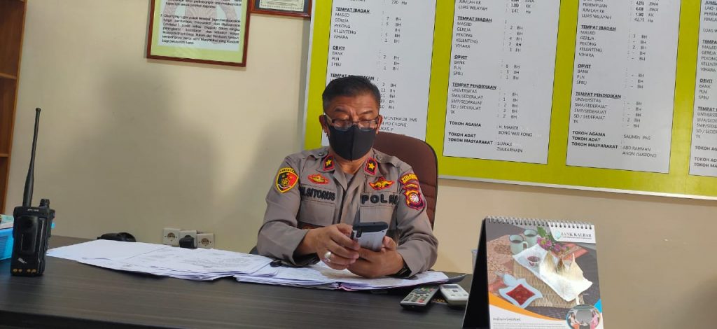 Kapolsek Singkawang Barat Kompol Charles Sitorus