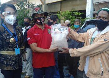 600 Pedagang Terima Bantuan Beras