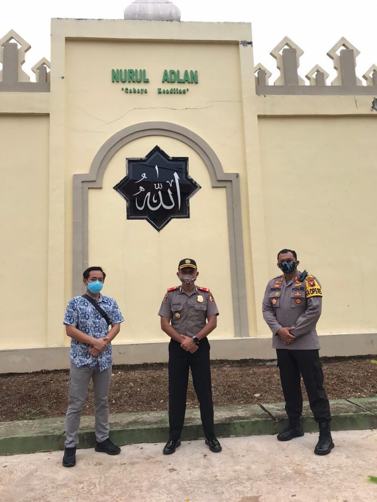 Serdik Sespimmen Catur Prasetiyo bersama Kapolres Singkawang AKBP Prasetiyo Adhi W S.Ik dan Kasatreskrim AKP Tri Prasetiyo S.Ik