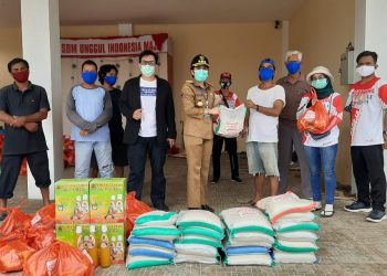 Bantuan Sembako dan Beras untuk ojek pangkalan