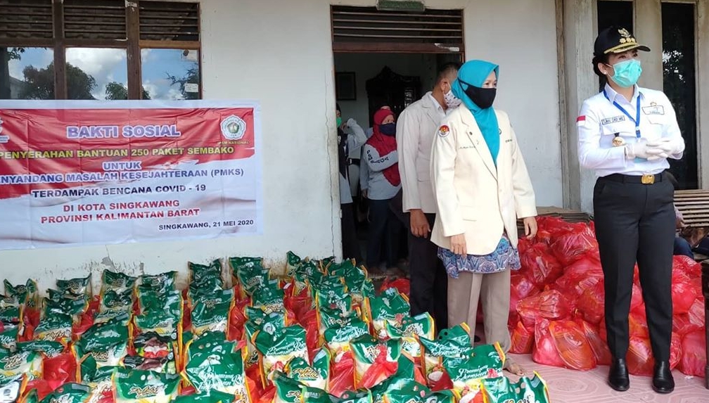 Bantuan dari Kemensos untuk PMKS
