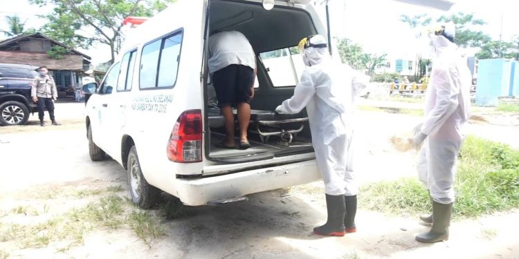 Pelintas asal sambas terjaring rapid tes reaktif