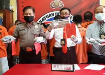 Pers Rilis Kasus Narkoba