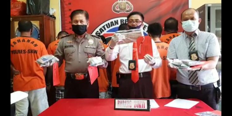 Pers Rilis Kasus Narkoba