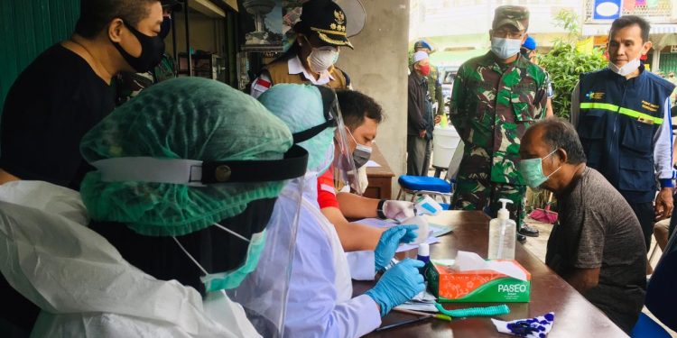 Rapid Tes Pedagang Pasar