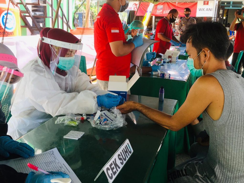 Rapid Tes Pedagang Pasar