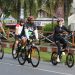 Brigjen TNI Ronny dan Tjhai Chui Mie Saat Funbike