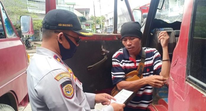 Dishub Singkawang Gelar Bulan Ketertiban Administrasi Angkutan Umum