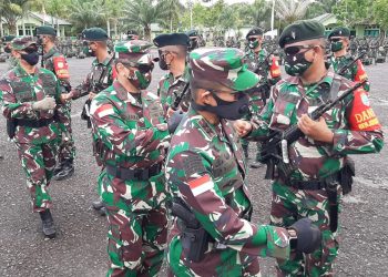 Pangdam XII/TPR Sambut Purna Tugas Operasi Batalyon 641