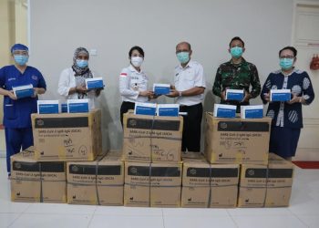 Serahkan bantuan rapid tes