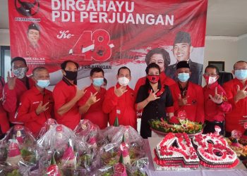 HUT ke-48 PDI Perjuangan di Kota Singkawang