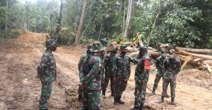 Dandim 1202/Singkawang, Apresiasi Seluruh Pihak Yang Telibat Dalam TMMD Ke-110 Kodim Putusibau