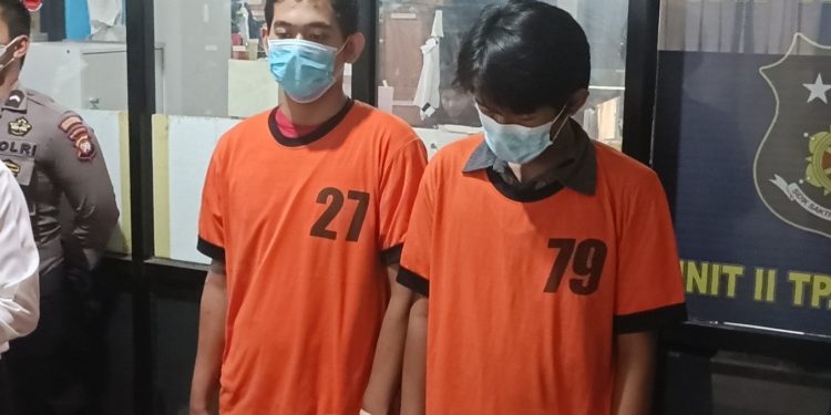 Dua Pelaku Jambret Diringkus Polres Singkawang, KasatResKrim: Sempat Terjadi Aksi Kejar-kejaran