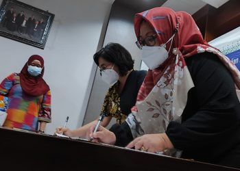 Penandatangan Kerjasama Inovasi Pendanaan Masyarakat Peduli