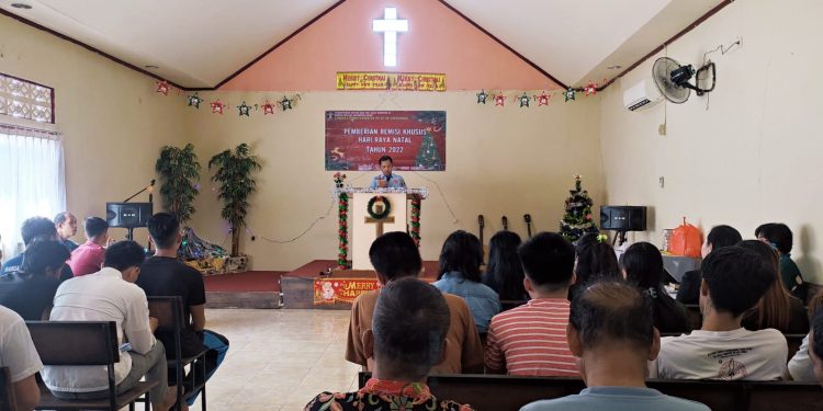 37 Narapidana Lapas Singkawang Dapat Remisi Natal