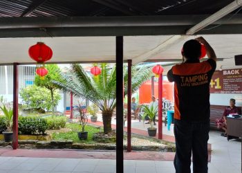 Keren, Lapas Singkawang Pasang Ratusan Lampion Untuk Semarakan Imlek dan Cap Go Meh