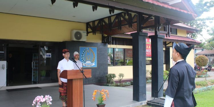 Imigrasi Singkawang Ikuti Rangkaian Upacara Peringatan Hari Lahir Pancasila