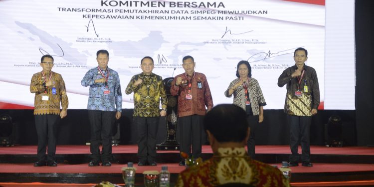 Kemenkumham Raih BKN Awards