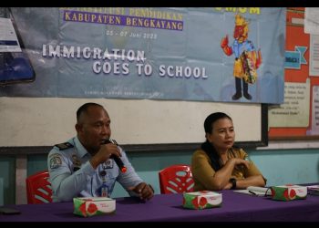 Imigrasi Singkawang Sosialisasikan Keimigrasian Lewat Goes to School