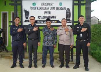 Bahas Toleransi Bersama Serdik Sespimmen Lemdiklat Polri, Ketua FKUB Singkawang: Kami Sangat Senang