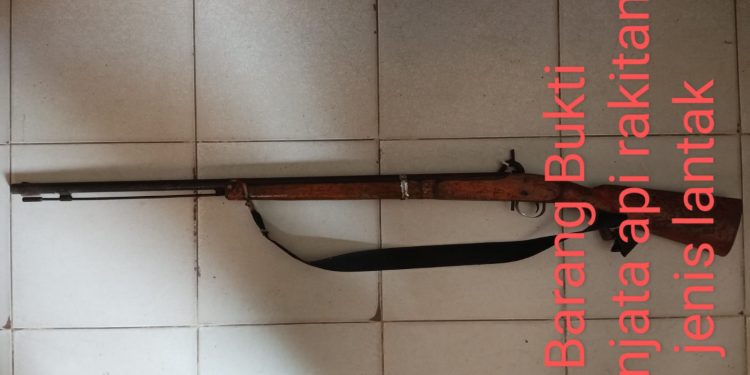 Nekat Bawa Senjata Api Saat Cekcok, Pemuda di Singkawang Timur Diamankan Polisi