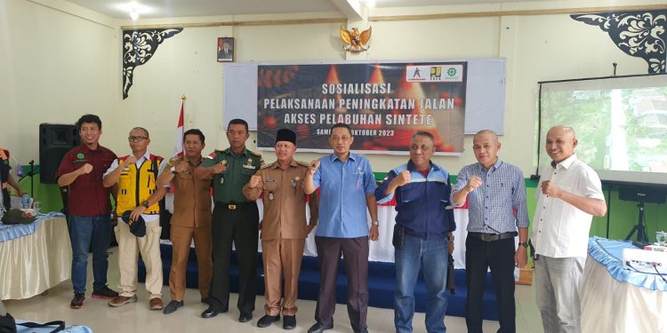 Perbaiki Jalan Sintete, Pemerintah Pusat Kucurkan Rp 17 M