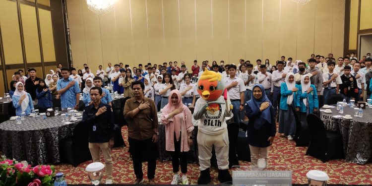 Ratusan Pelajar di Singkawang Ikuti Sosialisasi Tahapan Pemilu dari KPU