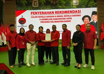 PDI Perjuangan Jagokan Tjhai Chui Mie Muhammadin di Pilwako Singkawang