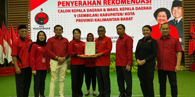 PDI Perjuangan Jagokan Tjhai Chui Mie Muhammadin di Pilwako Singkawang