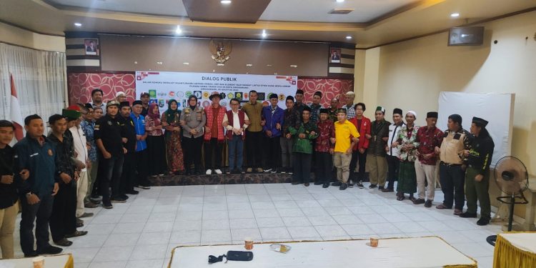 Masyarakat Lintas Etnis dan Agama Sepakat Pilkada di Singkawang Berlangsung Damai dan Kondusif