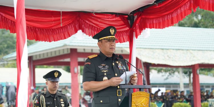 Pesan Penting Pangdam Mayjen TNI Jamalulael Untuk Prajurit Baru Usai Menutup Pendidikan Bintara TNI AD di Rindam XII/Tpr