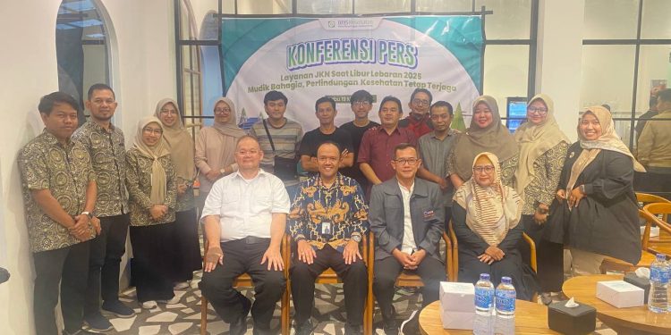 BPJS Kesehatan Bersama awak media