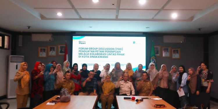 FGD Multistakeholder Dorong Penguatan Petani Perempuan di Kota Singkawang melalui Kolaborasi Lintas Pihak